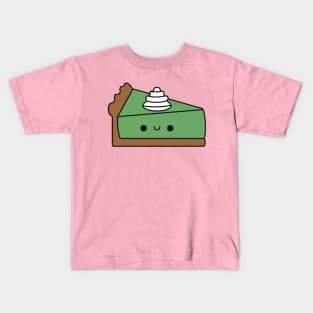 Cute Kawaii Key Lime Pie Kids T-Shirt